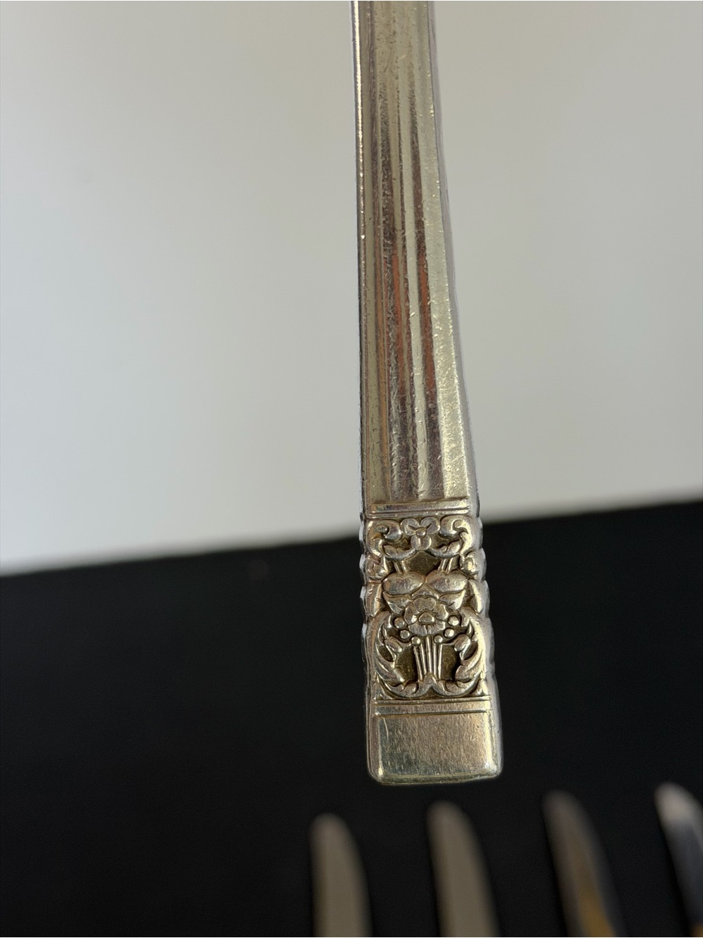 Community Plate Coronation Silverplate Dinner Knives Set of 6 Stainless - Picture 4 of 6
